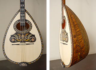 Τετράχορδο μπουζούκι Bubinga brulee Golden Series