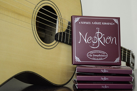 Neorion strings for folk guitar