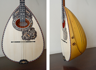 3 strings bouzouki from cypress