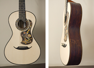 Λαϊκή κιθάρα από Ινδικό Παλίσανδρο