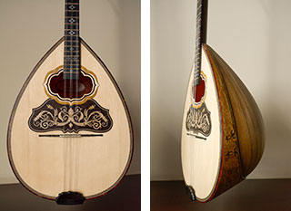 Τρίχορδο μπουζούκι από Pistacia terebinthus