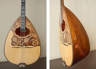 3 strings bouzouki from Icarian from Black-Mourne