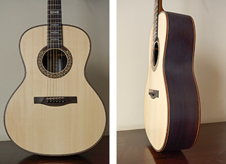 Acoustic guitar Indian rosewood